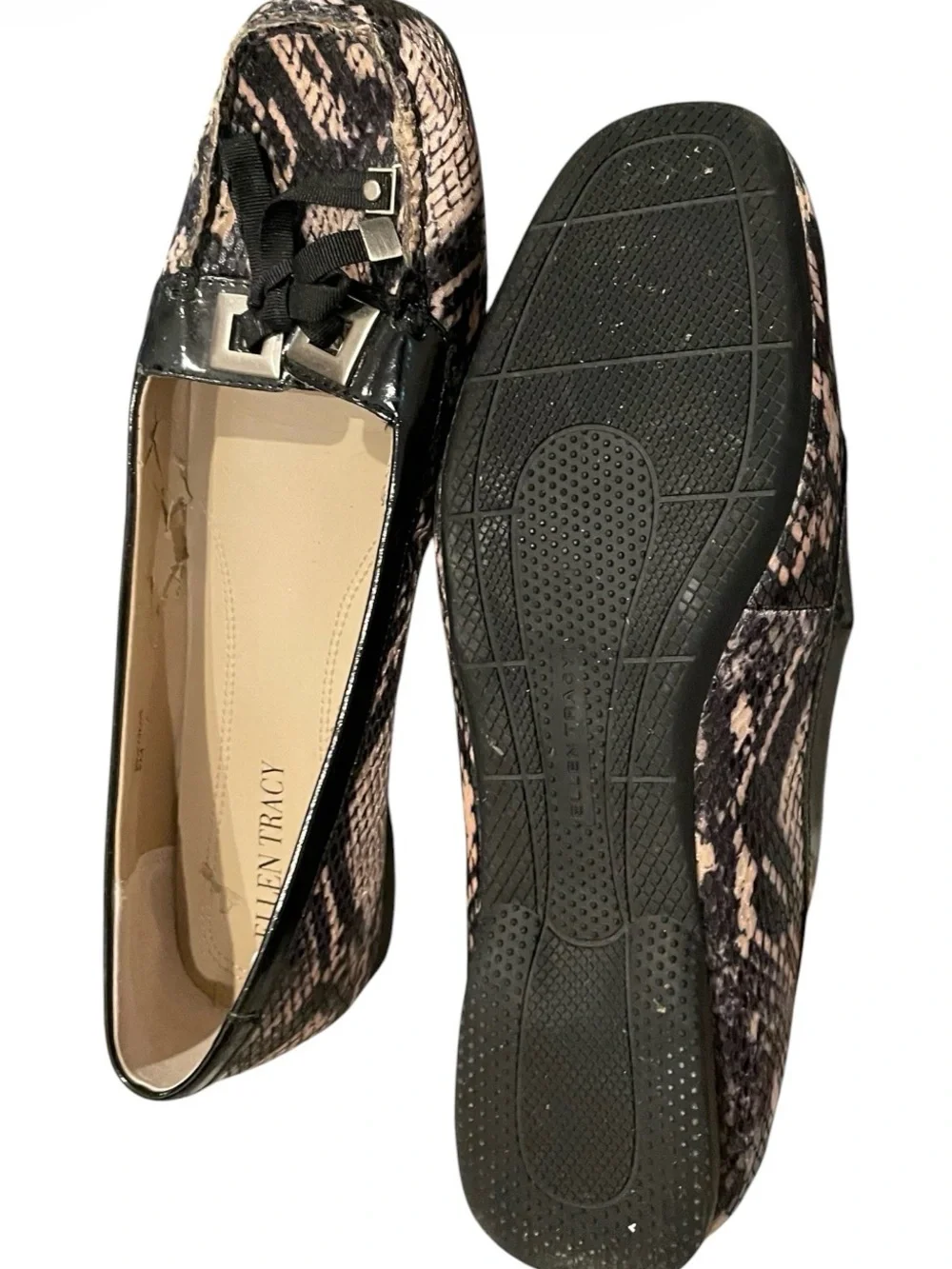 Ellen Tracy snake print